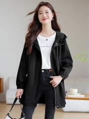 OC967: Áo Khoác Nữ Trung Dài cao cấp