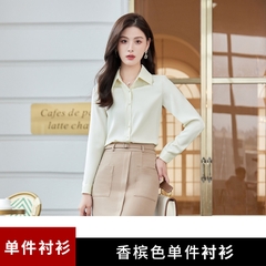 OD075: áo sơ mi nữ lụa dài tay
