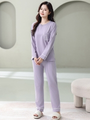 OE528: Bộ đồ ngủ cho nữ SPNN tay dài bằng cotton