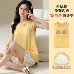 OE531: Bộ đồ ngủ Kazhilian mùa hè cho nữ SPNN