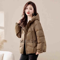 OC181: Áo khoác nữ cao cấp phao lông vũ dáng ngắn mùa đông