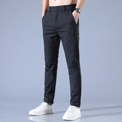 Mã B024: Quần Âu nam Ice Silk ống thẳng phong cách hàn quốc