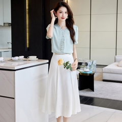 OD654: set áo váy cao cấp công sở thời trang
