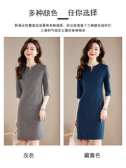 OD085: đầm cao cấp công sở thiết kế