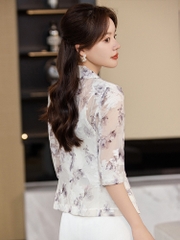 OD073: áo khoác vest nữ mỏng cao cấp