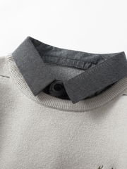Mã B254: áo khoác cardigan nam cổ chữ V
