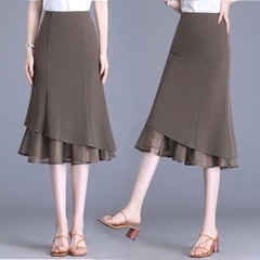 OD219: chân váy dáng dài sang trọng