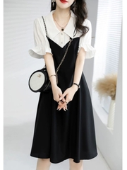 OD162: ĐẦM CỔ SƠ MI CAO CẤP