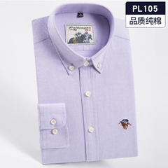 OC983: Áo sơ mi cotton dài tay nam mùa xuân thu Paul Oxford kẻ sọc cỡ lớn