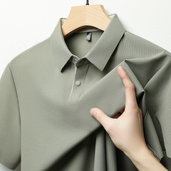 OE937: Áo thun polo tay ngắn Romon dành cho nam cao cấp ve áo