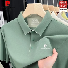 OE663: Áo thun polo ve mới cho nam cao cấp trung niên