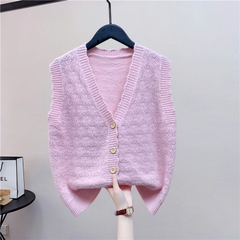 OD480: Áo Vest Nữ Áo Dệt Kim Cardigan