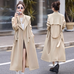 OE926: Áo khoác dài nữ thu đông