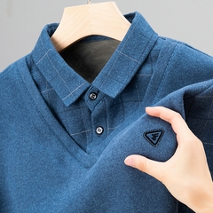 Mã B073: Áo thun dài tay dành cho trung niên và lớn tuổi,