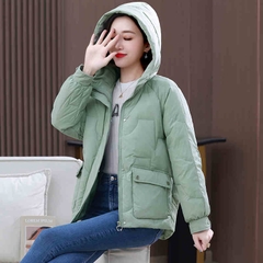 OC400: Áo khoác nữ đệm bông mùa đông áo khoác nữ thời trang