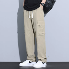 OH167: Quần cargo Jeanswest Ice Silk dành cho nam, dáng mỏng, ống đứng
