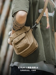 Mã A655: Túi Vải Mỹ Retro M209 dành cho nam giới