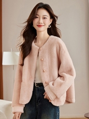 OC949: Áo khoác lông nữ cao cấp