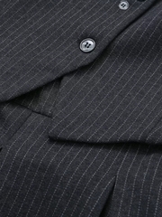 OD118: váy vest sọc xếp ly