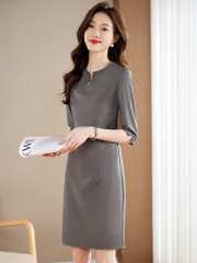 OD085: đầm cao cấp công sở thiết kế