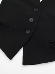 OD120: Áo khoác vest nữ hở lưng sơ mi