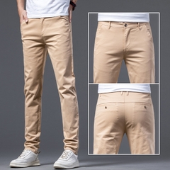 OE792: Quần dài cho nam Quần dài thẳng ôm dáng bằng cotton
