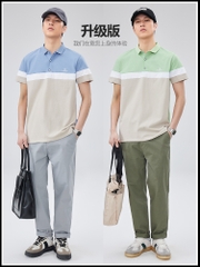 OE219: Áo thun polo Jeanswest nam cao cấp cao cấp mùa hè