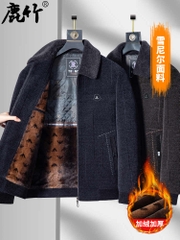 OC537: Áo khoác ấm dày dặn nam trung niên
