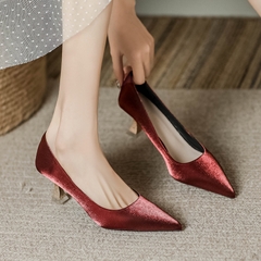 OC774: giày nữ mũi nhọn 5 cm 3 cm