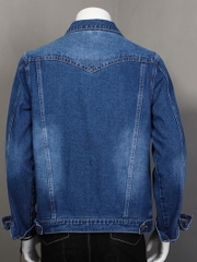 OE344: Áo khoác denim nam cao cấp khoác jean nam cao cấp
