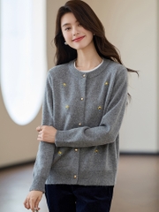 OD848: áo khoác len nữ mùa đông cao cấp mặc ngoài