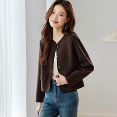 OE390: Áo khoác nữ xuân thu phong cách