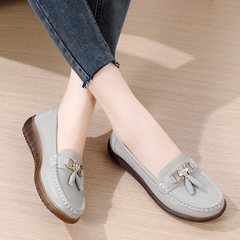 Mã B774: Giày da thật đế mềm giày da nhẹ
