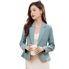 OD081: áo khoác vest nữ dáng trung cao cấp hàn quốc