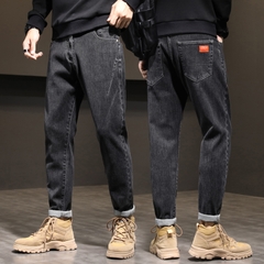 OE108: Quần jeans nam cao cấp quần dài ống đứng