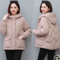 OC400: Áo khoác nữ đệm bông mùa đông áo khoác nữ thời trang