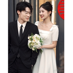 Mã C036: Váy tiệc kiểu Pháp cao cấp nhẹ nhàng sang trọng