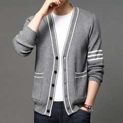 Mã B213: Áo khoác len cardigan nam phong cách Hàn Quốc