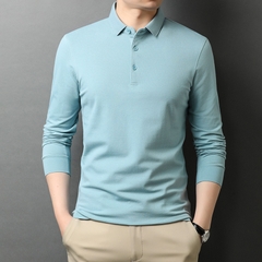 OD342: Áo thun nam dài tay cổ Polo