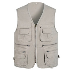 OH011: Áo khoác gile vest cho bố, áo vest cotton