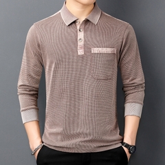 OD260: Áo thun nam ATN dài tay cổ áo polo cổ sơ mi