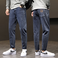 OE108: Quần jeans nam cao cấp quần dài ống đứng