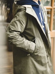 Mã A854: áo khoác parka cotton dành cho nam giới
