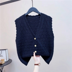 OD480: Áo Vest Nữ Áo Dệt Kim Cardigan