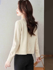 OD534: áo khoác nữ Dệt Kim Cardigan