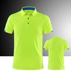 OE284: Áo thun nam cao cấp polo thể thao tay ngắn thoáng khí cỡ lớn mùa hè