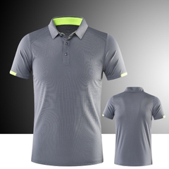 OE284: Áo thun nam cao cấp polo thể thao tay ngắn thoáng khí cỡ lớn mùa hè