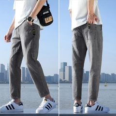 OE377: Quần jeans nam quần dài ống đứng dáng ôm đơn giản