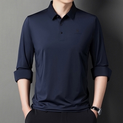 OD234: Áo thun nam ATN dài tay trung niên áo sơ mi cổ polo