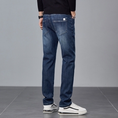 OE163: Quần Jeans Nam Thương Hiệu Thời Trang Co Giãn Quần Ống Đứng